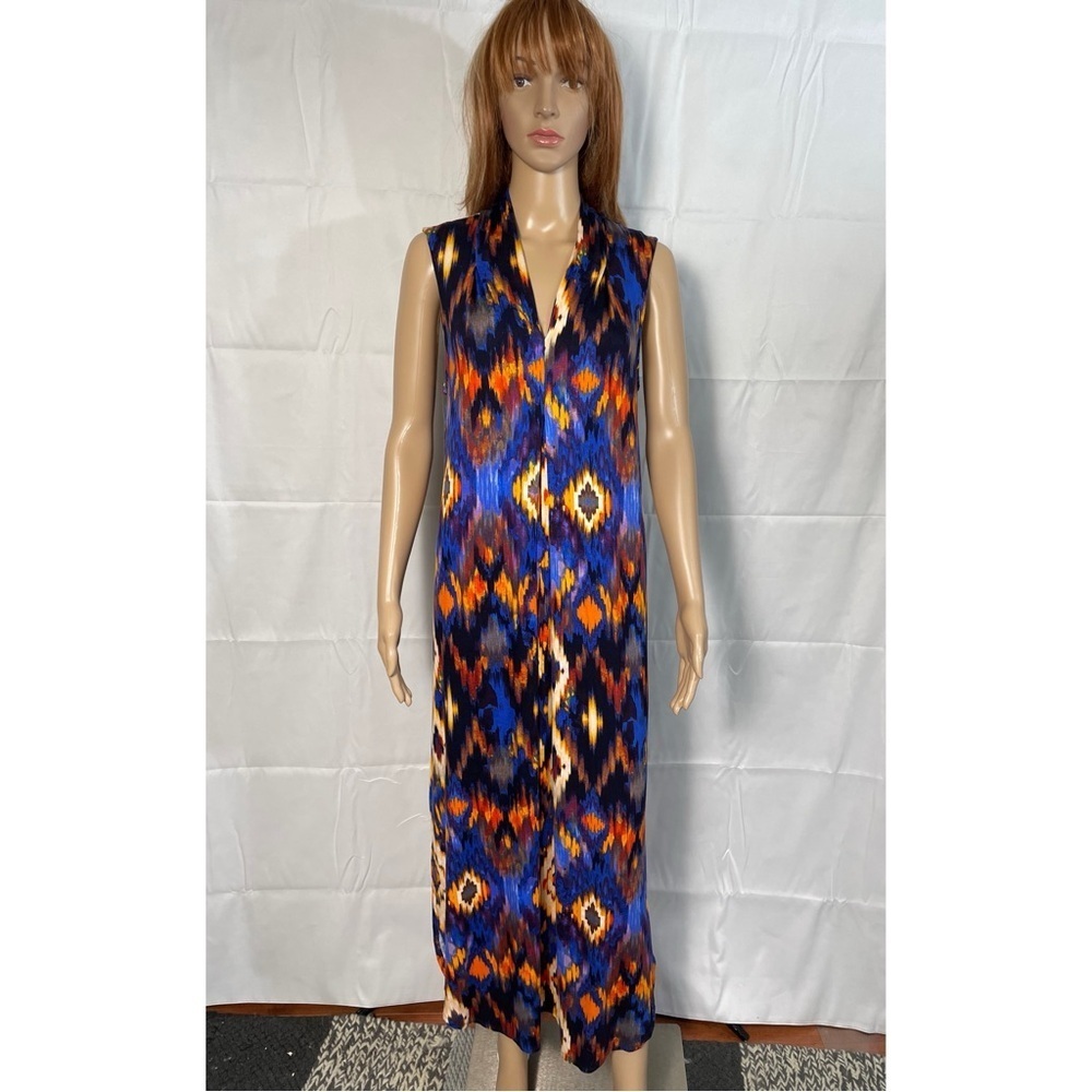 NWT New Cable & Gauge Sport Ikat Maxi Dress Size M